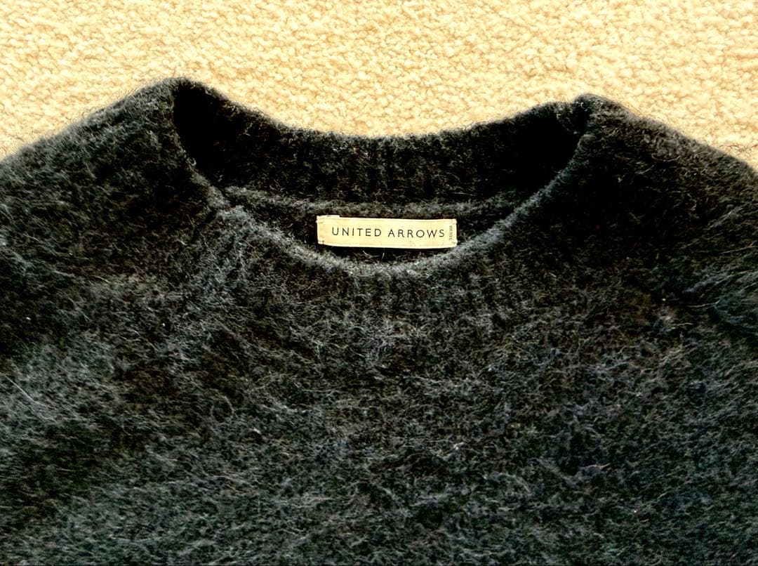 ミツUNITEDARROWSクルーネックセーターAK457 フリースセット