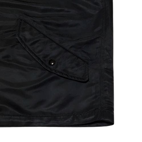 良品 GANGSTERVILLE バックプリントナイロンジャケット ブラックXL