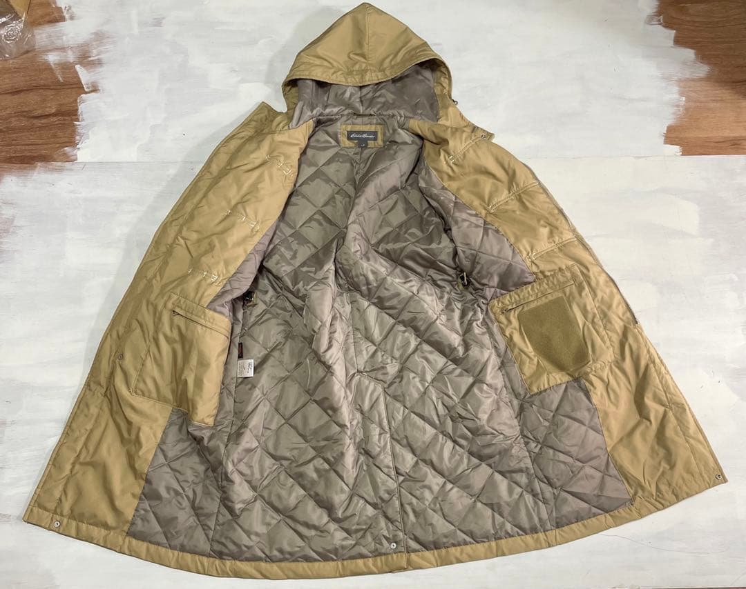 美品 EddieBauer 中綿　ダッフルコート　thermolite パーカー