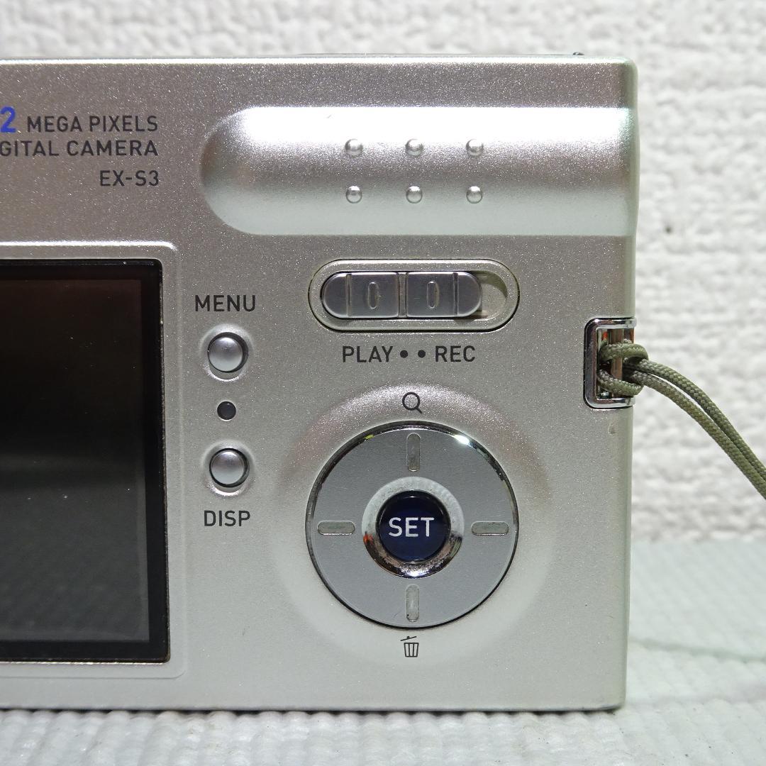カシオ EXILIM EX-S3 デジカメ コンデジ バッテリー新品 SD2GB