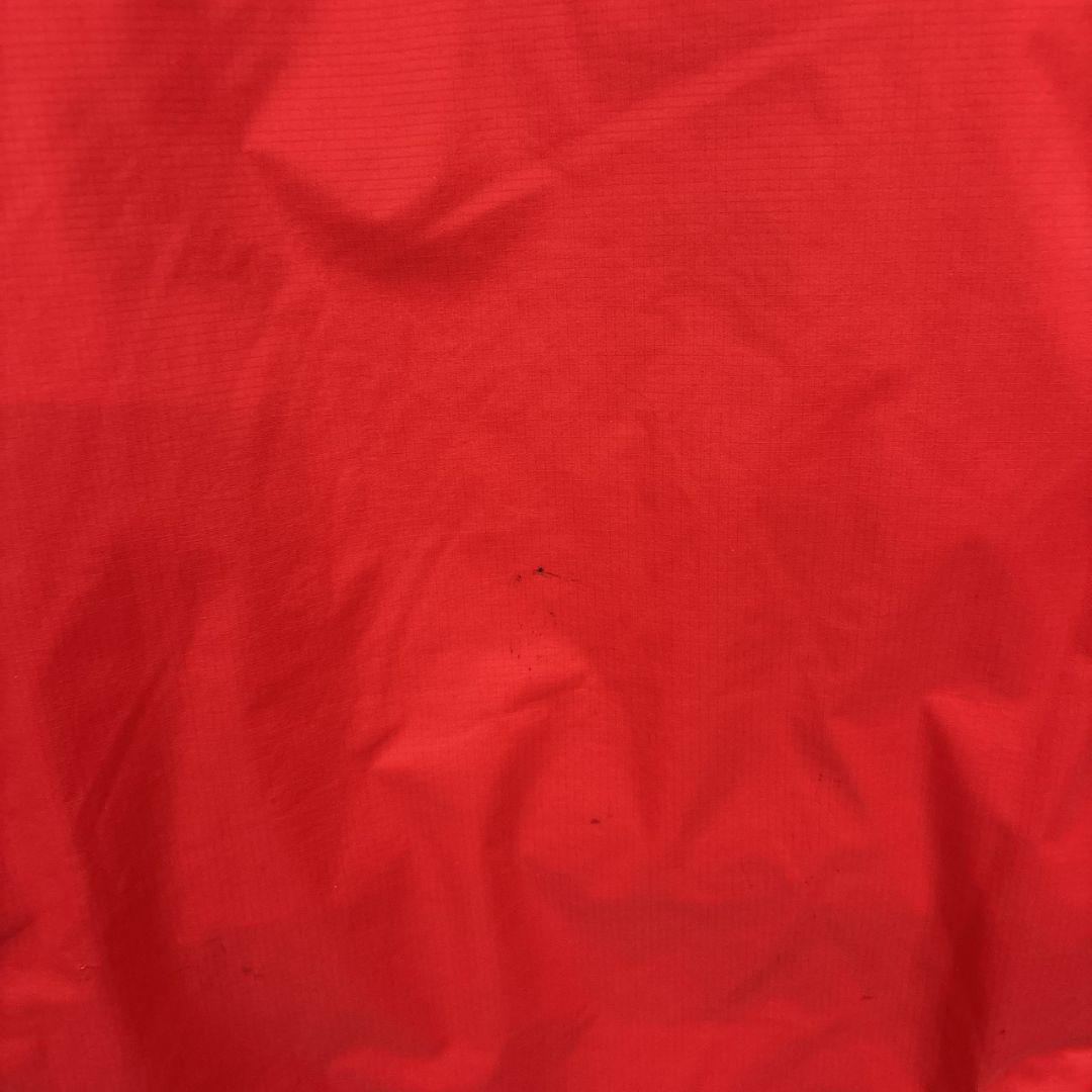 ノースフェイス　ダウンコートHYVENT レッド　メンズXL