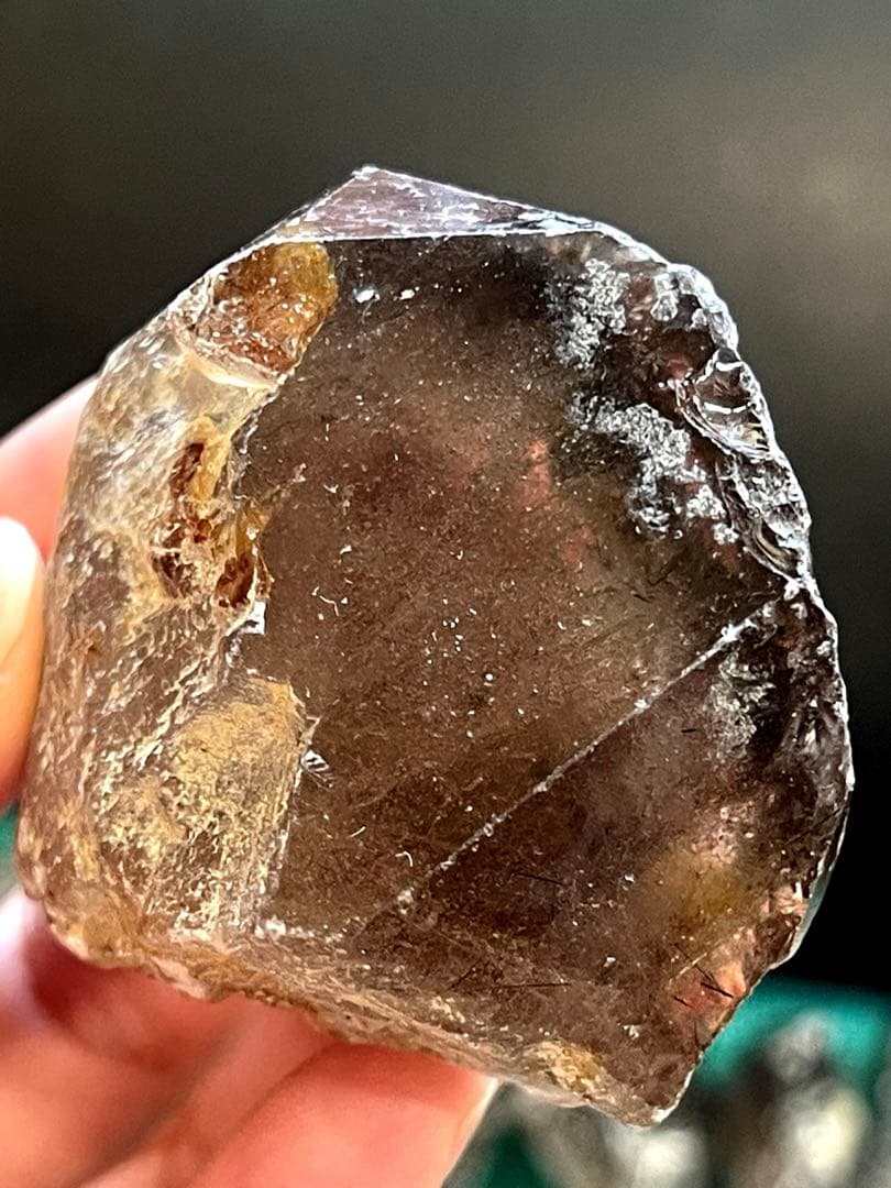 天然スモーキークォーツ・トルマリン　72　＋21点セットプリゼント・ベトナム産