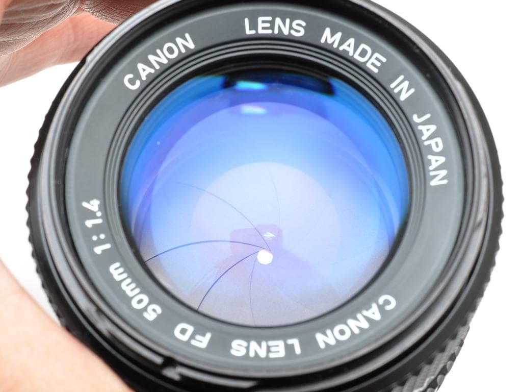 キヤノン AE-1 PROGRAM ブラック N FD 50mm f1.4 動確