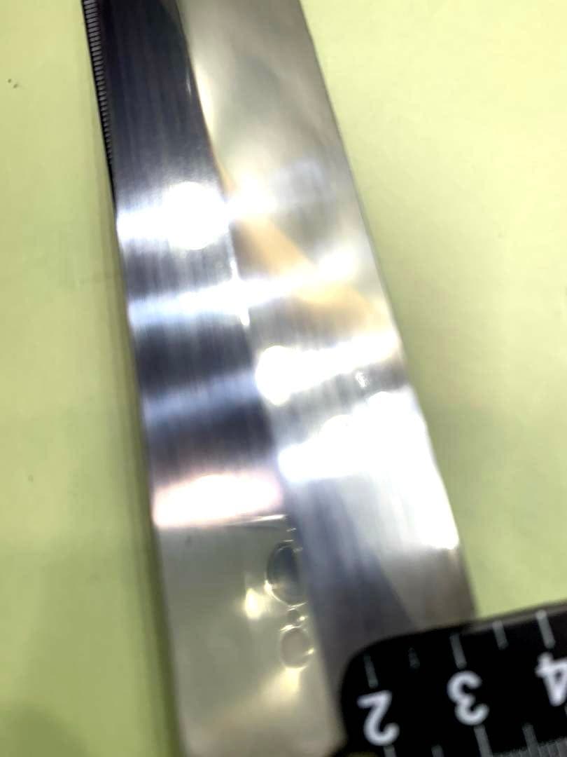 久丸請負　柳刃包丁 　刃渡り26.5cm