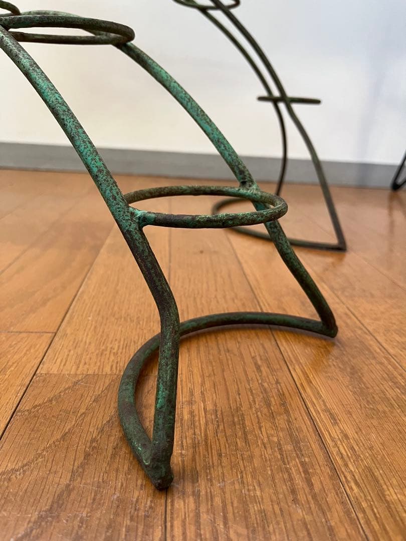 アンティーク　アイアン　プランタースタンド　ヴィンテージ　ミッドセンチュリー