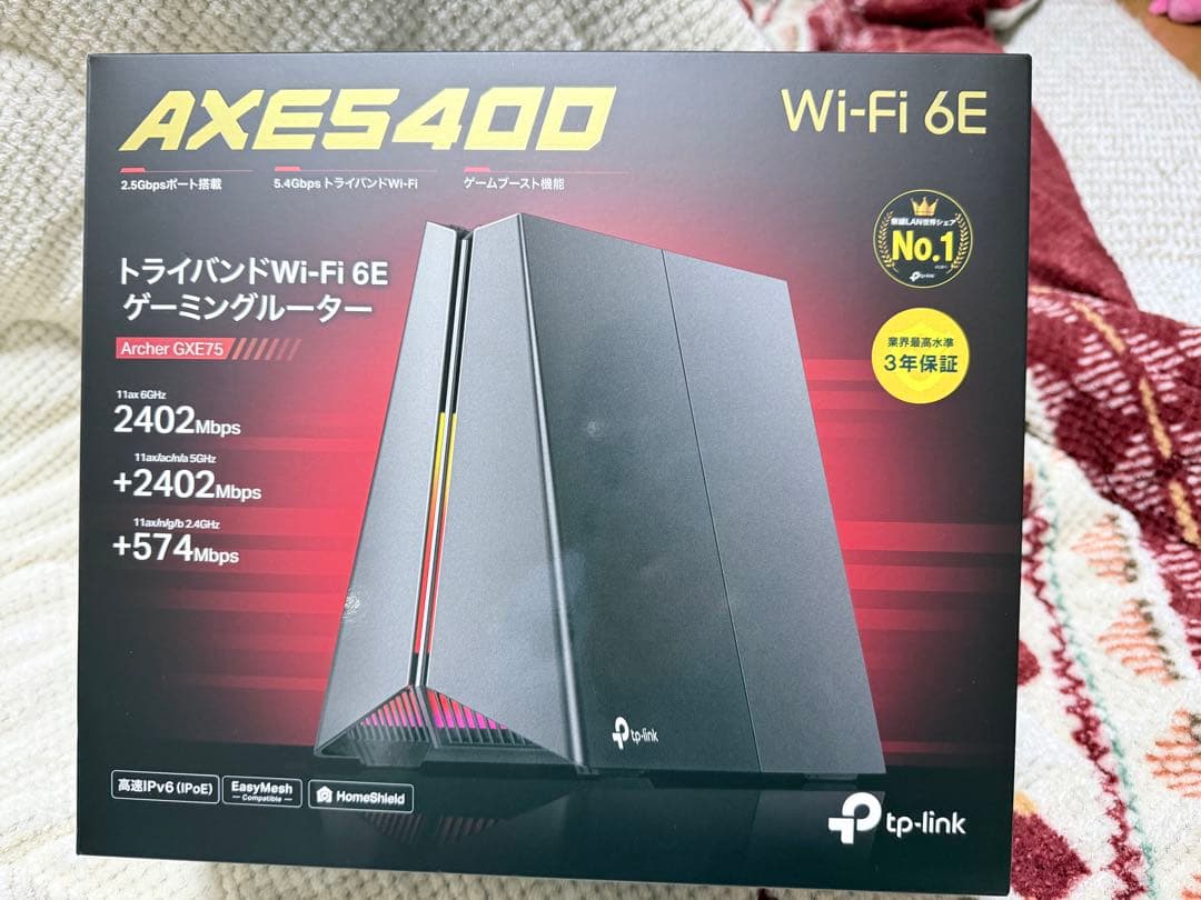 バ*ロ様 TP-LINK トライバンド ゲーミングルーター Archer GXE