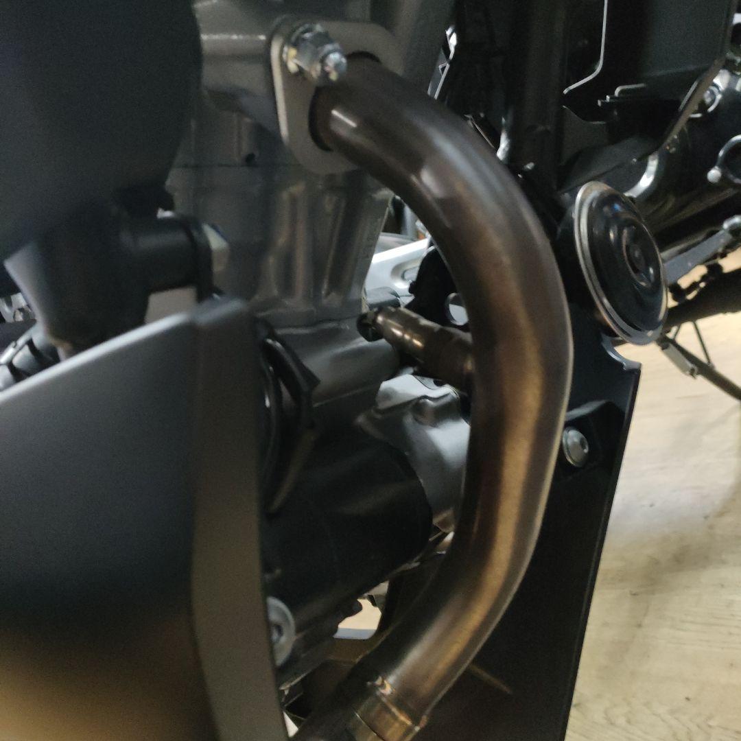 ヨシムラ　機械曲　GP-MAGNUM 105 サイクロン STB チタンブルー