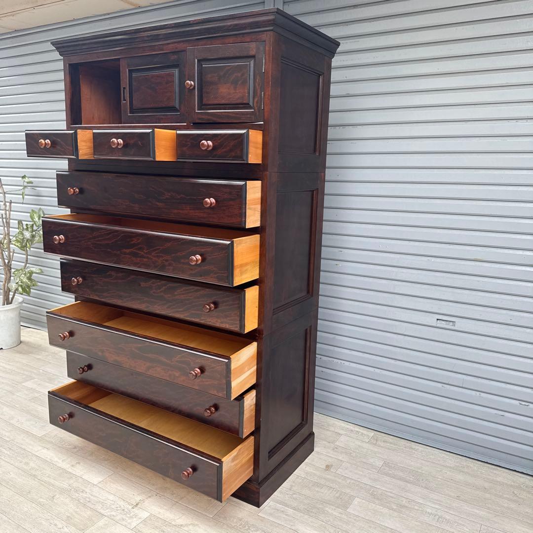 松本民芸家具 A型 和タンスⅡ 整理箪笥 7段チェスト