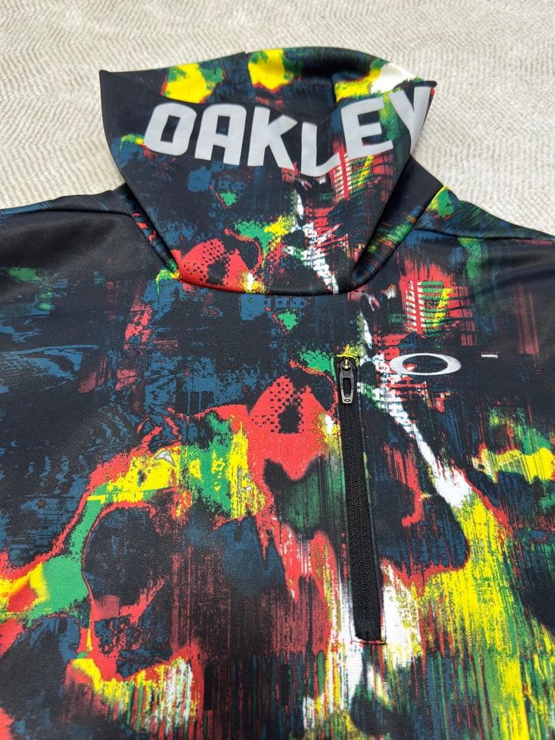 【Oakley】2wayパフジャケット＆ハイネックシャツ セット