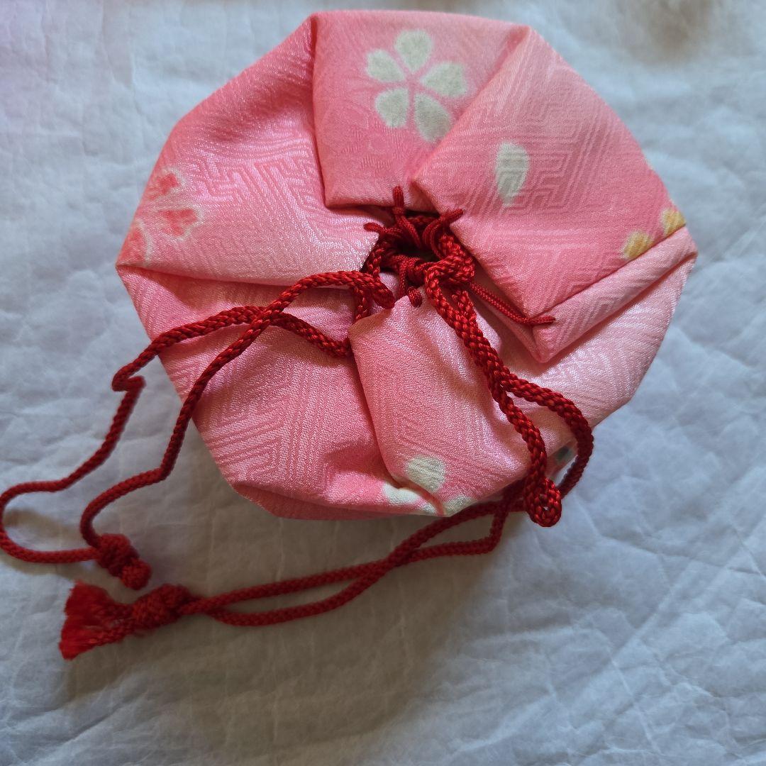 No6 七五三　女の子　三歳　着物被布6点セット