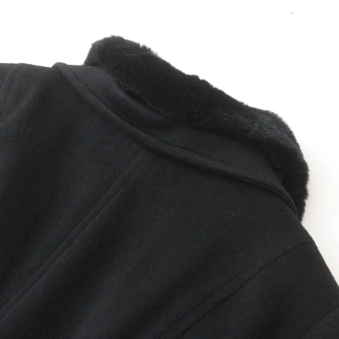 【むーみん。】ensuite Pコート カシミヤ100% ラビット