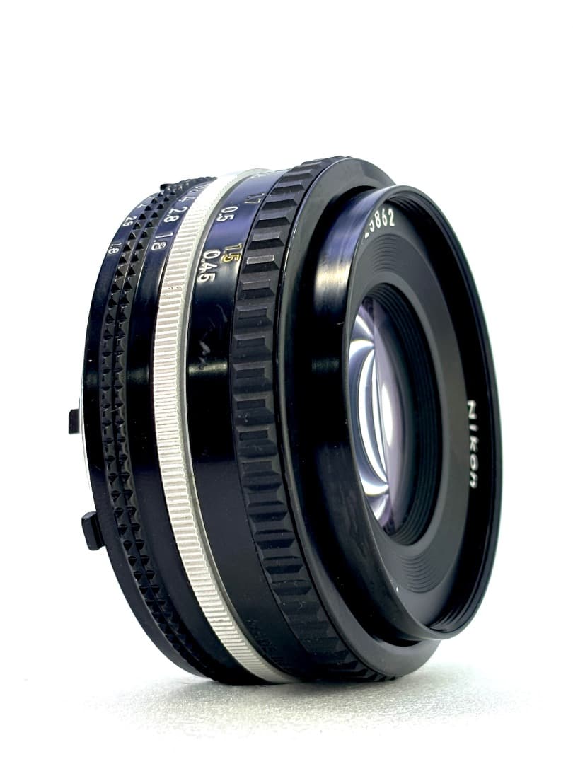 美品 Nikon ai-s 50mm f1.8 パンケーキレンズ #17