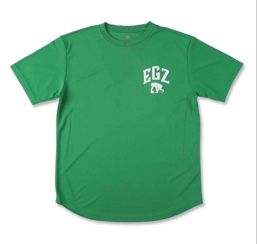 【新品未開封品】エゴザル上下セット　バスパン　Tシャツ 黒　緑　XL