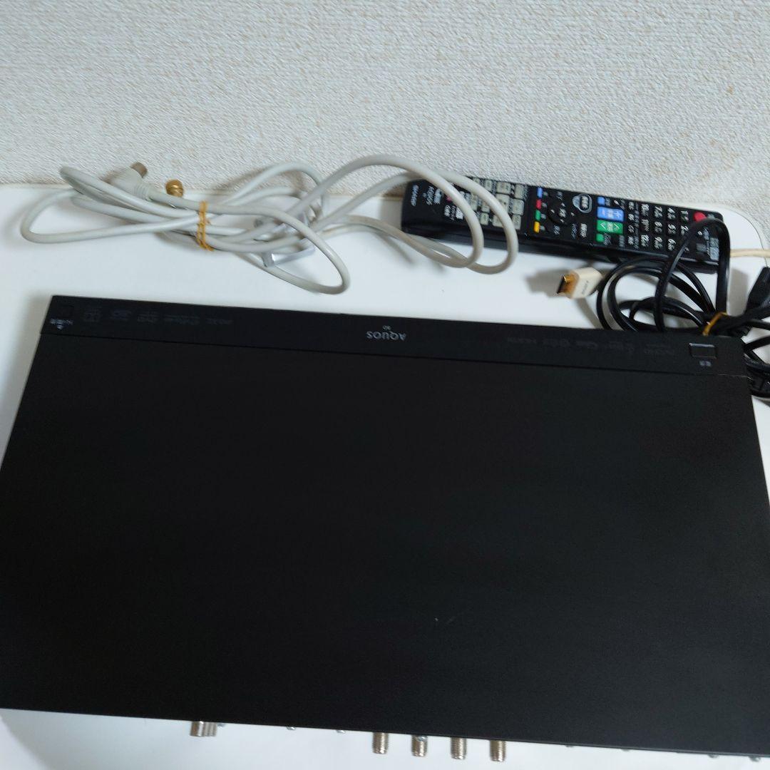 SHARP ブルーレイレコーダー BD－W580 2番組同時録画　リモコン