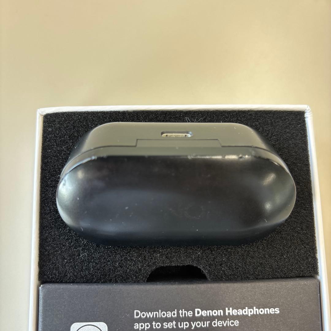 DENON Denon PerL ワイヤレスイヤホン ブラック「ジャンク品」