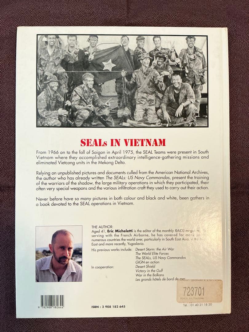 「SEALs in Vietnam｜貴重な絶版写真集｜ネイビーシールズ