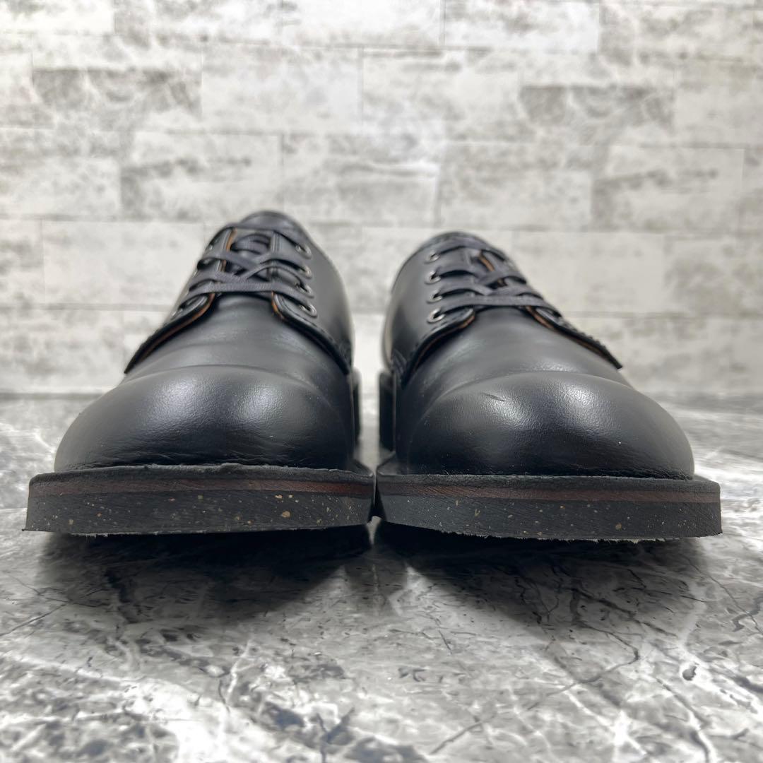 【美品】 ダナー ポストマンシューズ US8 ブラック 革靴 アメカジ レア