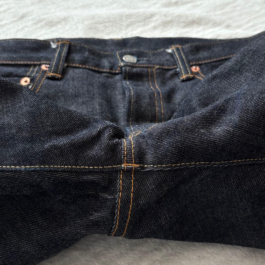 えいくん！！極美品！児島ジーンズ セルビッチデニム w33 日本製