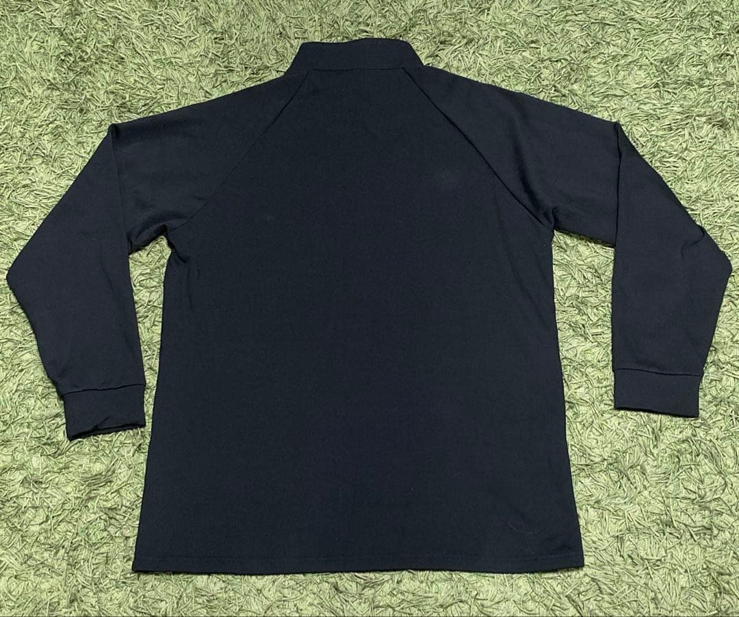 木梨サイクル　ゴルフ　KCG ブラック 裏起毛長袖カットソー