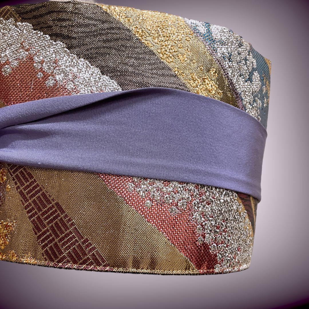 ラメ糸煌めく キラキラ サッシュベルト リボン W55〜75cm J70903