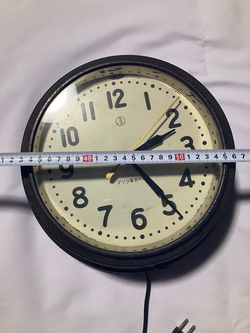 マツダ電気時計　羅針盤セット