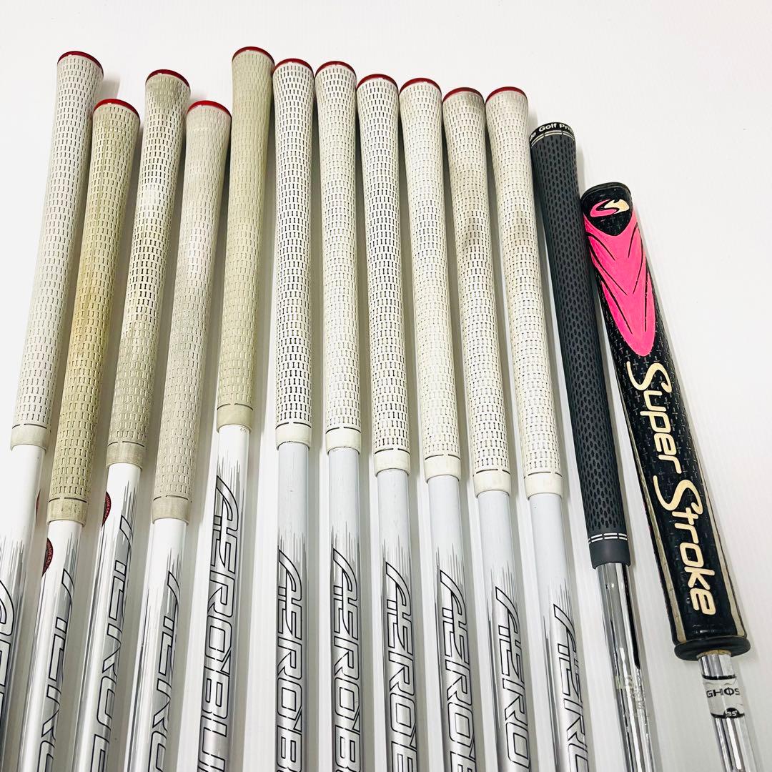 テーラーメイド ゴルフセット エアロバーナー クラブセット ゴルフ一式 カーボン