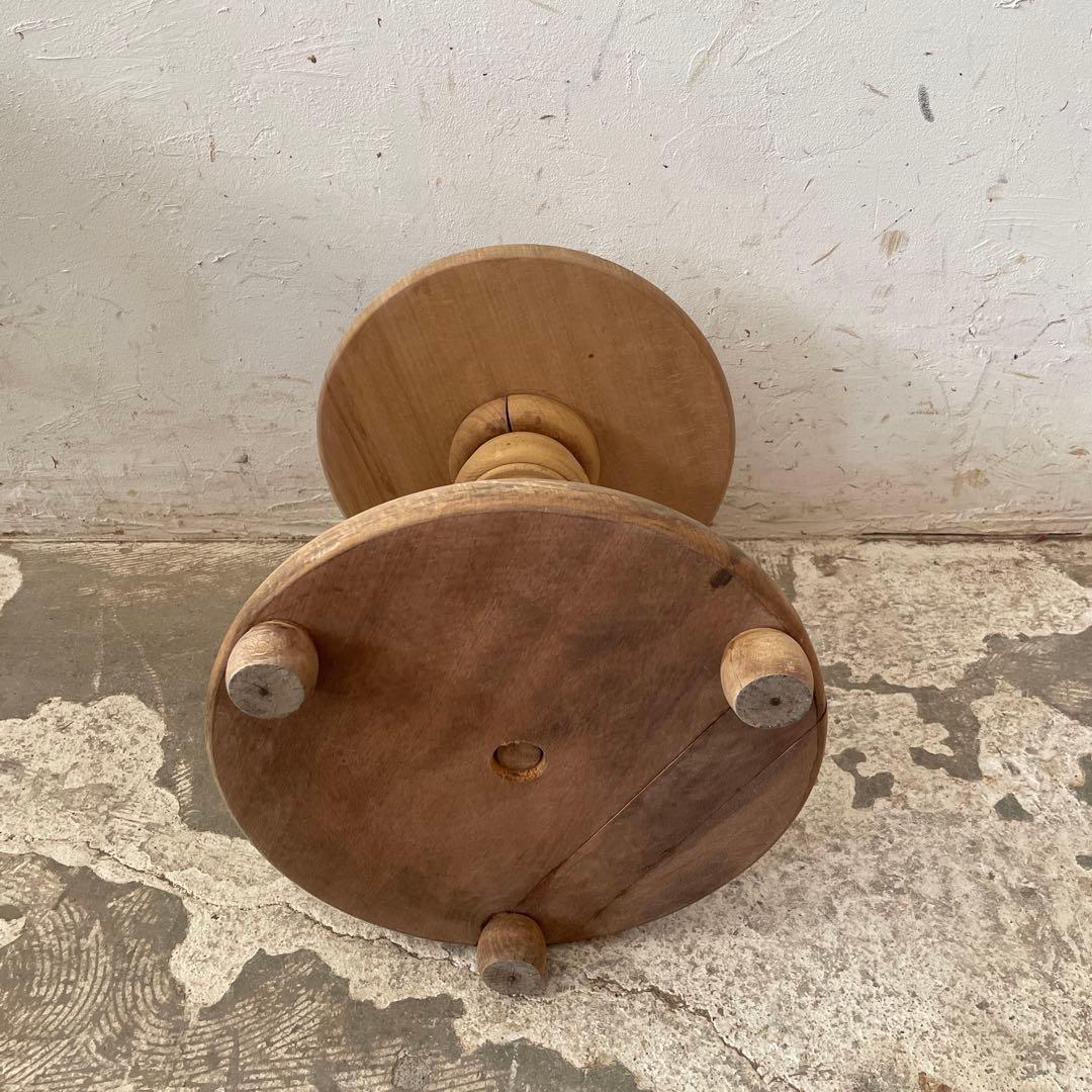 ビンテージ　サイドテーブル　フラワースタンド　花台　剥離