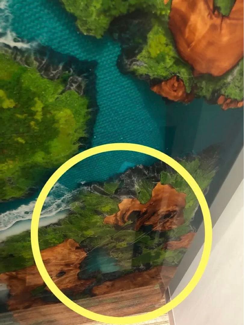 一点物のレジンテーブル一オリジナルデザイン樹脂アート