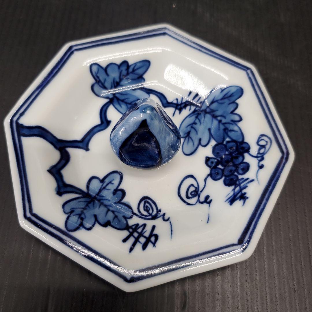 平安 景雲 葡萄棚 水指 八角水指 茶道具 103