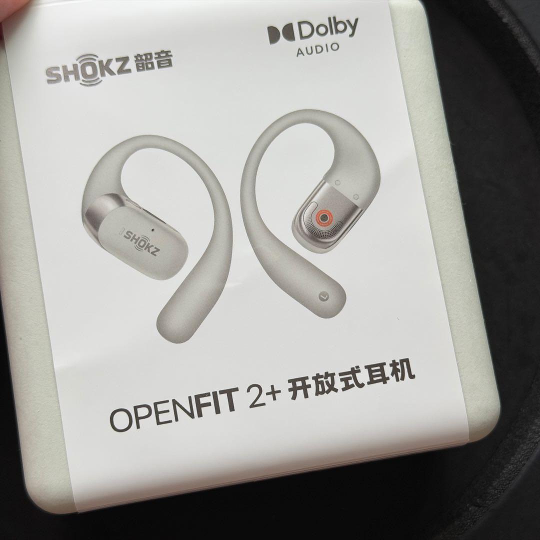 【新品同様】Shokz OpenFit 2+ オープンイヤー ワイヤレス充電対応