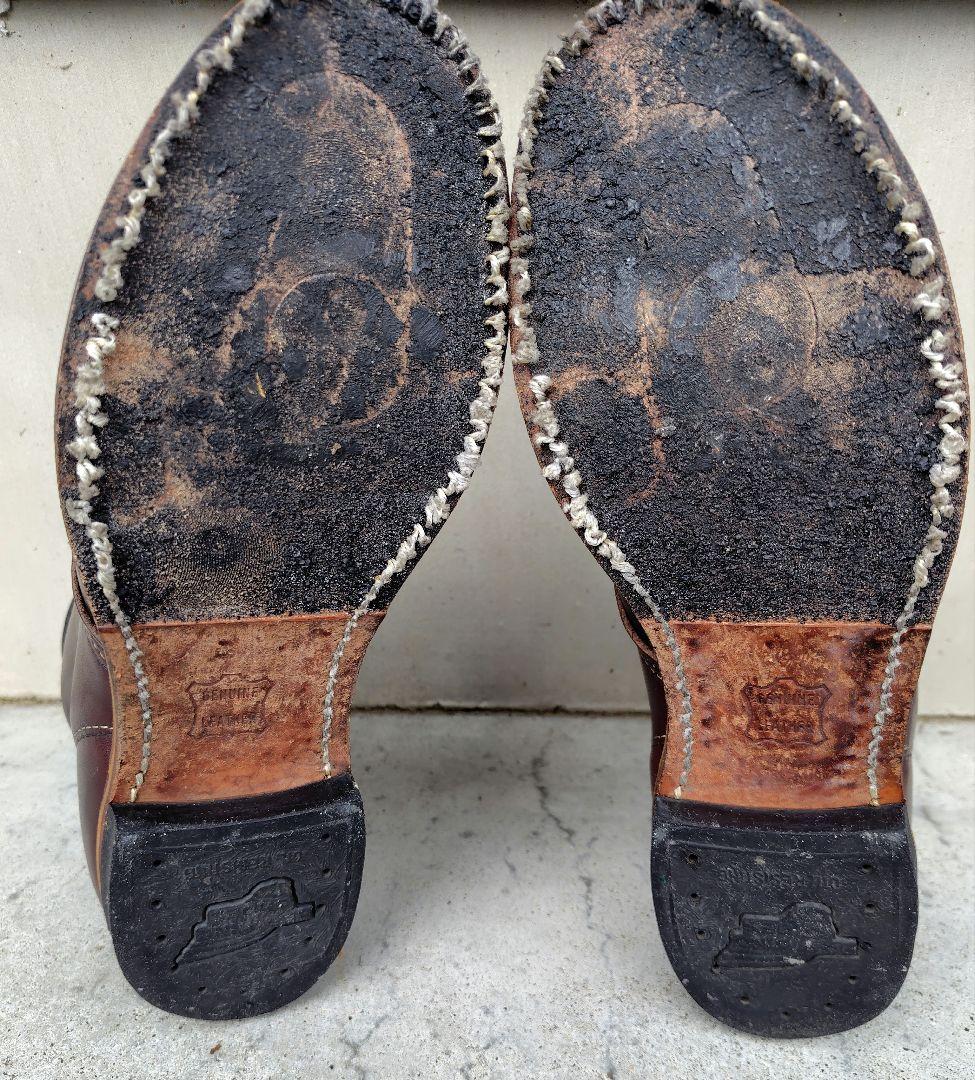 【廃盤・希少】RED WING ベックマン 9011 US7.5 レザー ブーツ