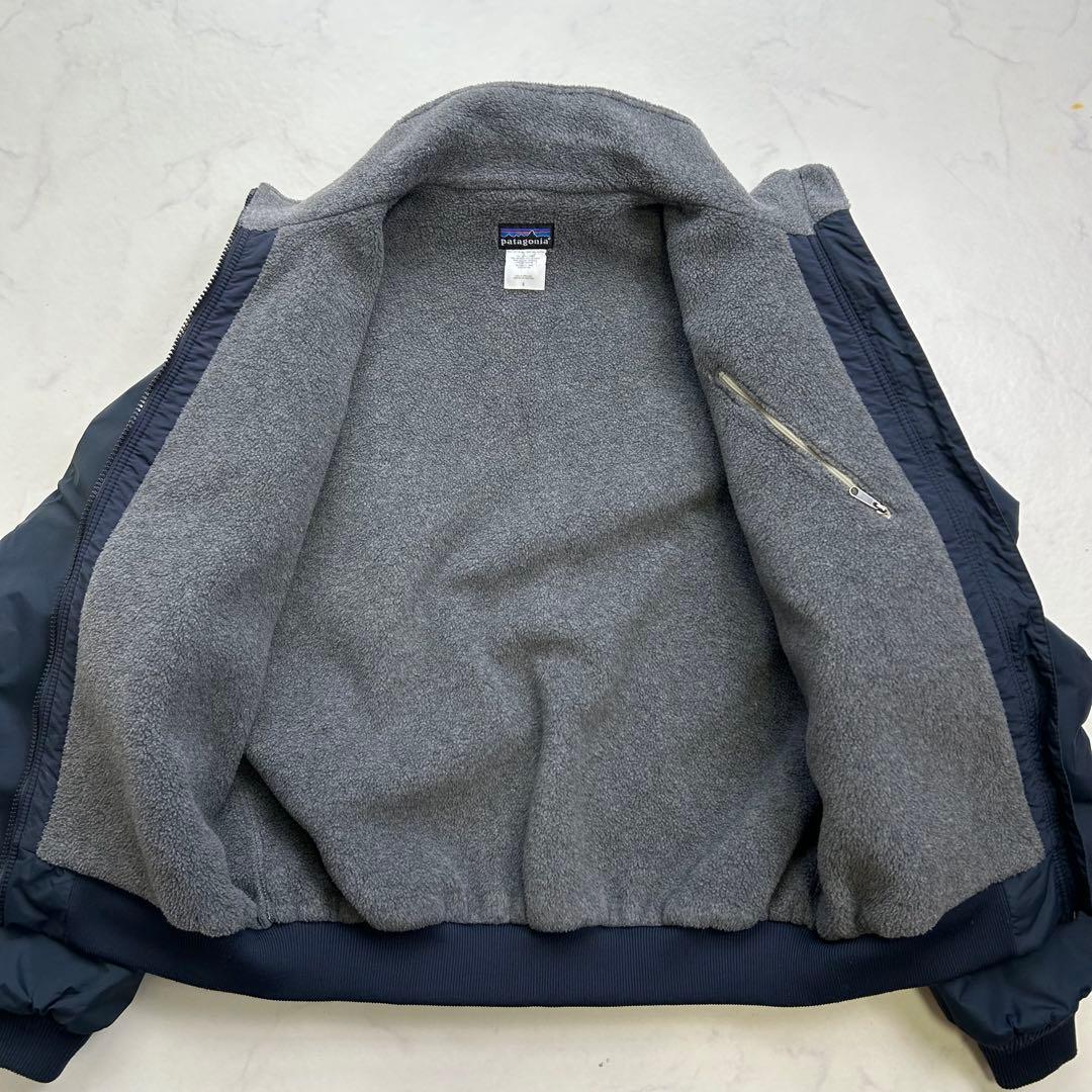 【00s】パタゴニア シェルドシンチラ ネイビー×グレー S