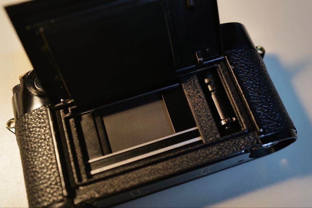 【OH済】ライカ M3 後塗　ブラックペイント ダブルストローク ドッグイヤー