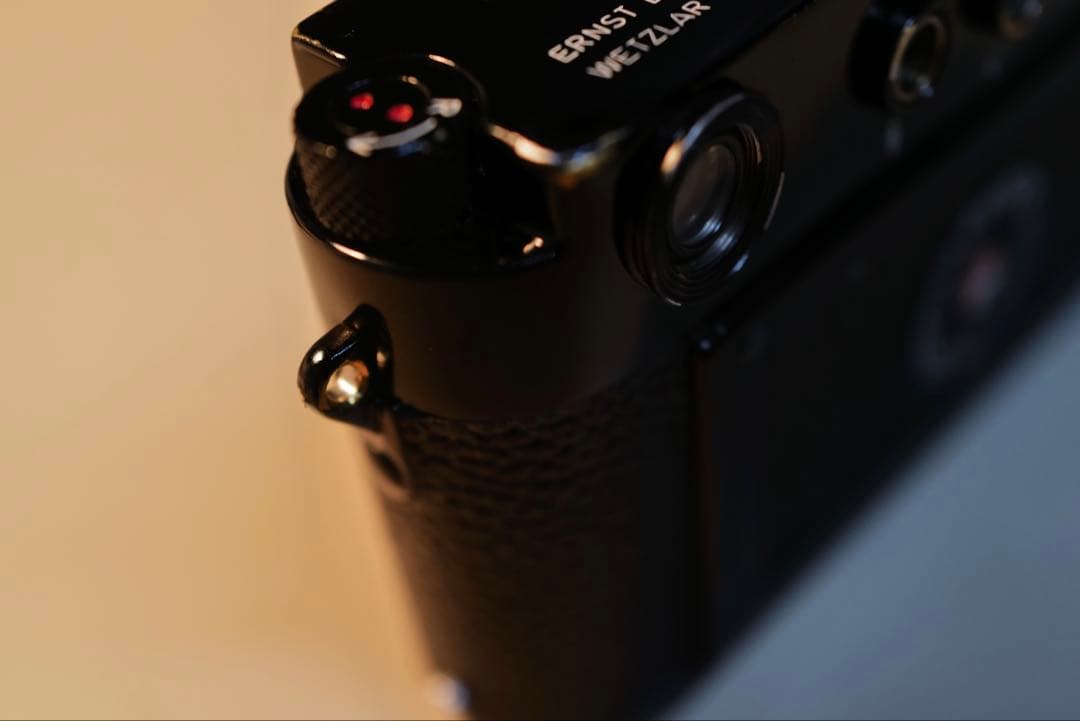 【OH済】ライカ M3 後塗　ブラックペイント ダブルストローク ドッグイヤー