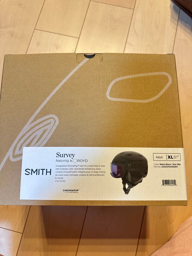 SMITH Survey ブラック ヘルメット
