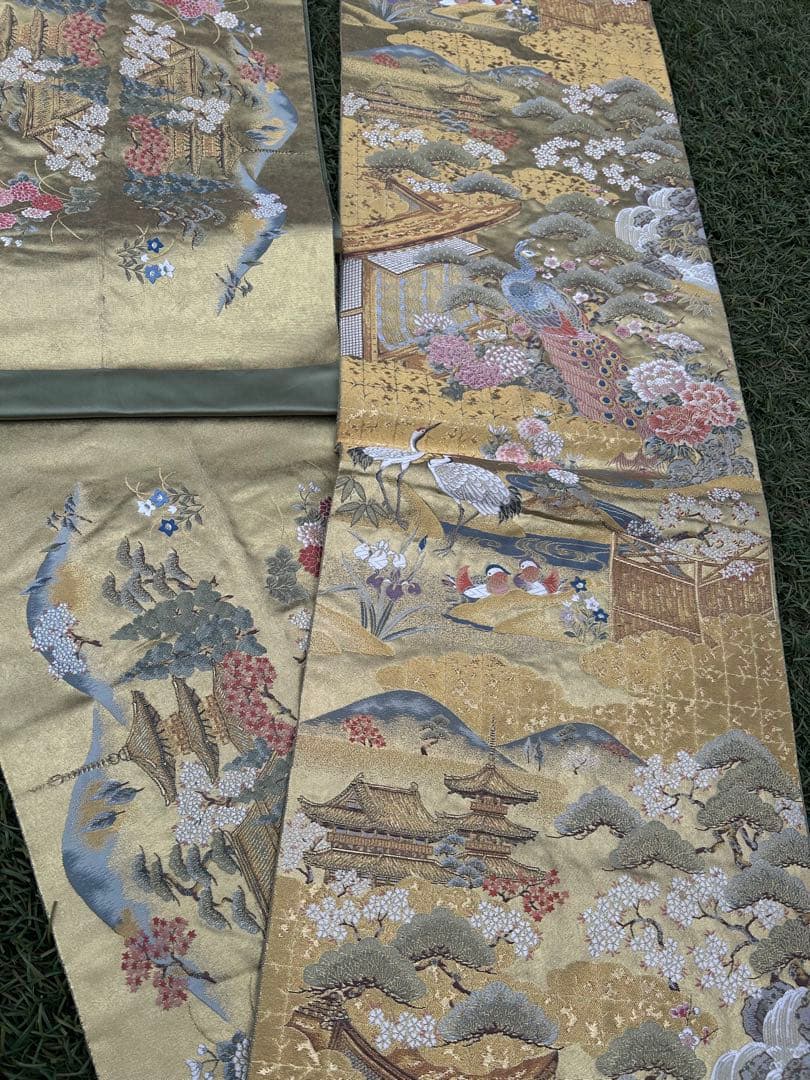 瀞本金箔袋帯