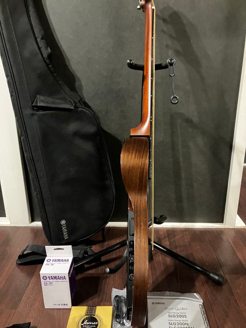 【美品】YAMAHA SLG200S TBS サイレントギター