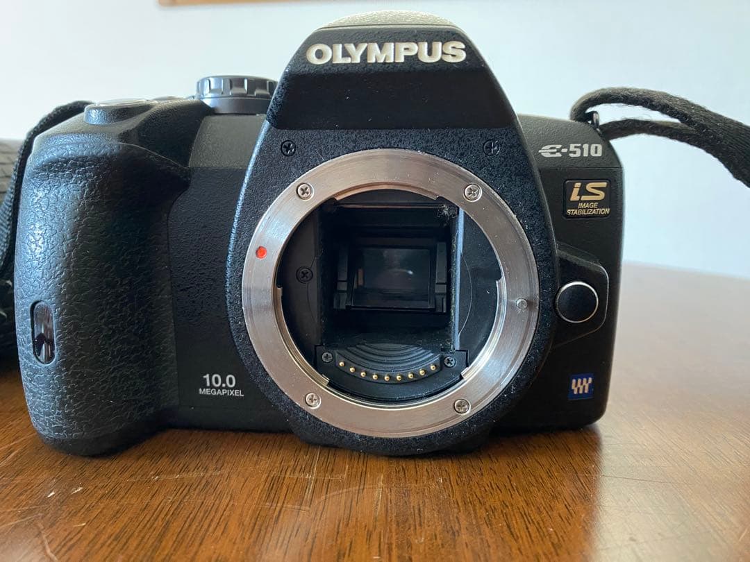 【美品】OLYMPUS E-510 デジタル一眼レフカメラ、標準ズームレンズ
