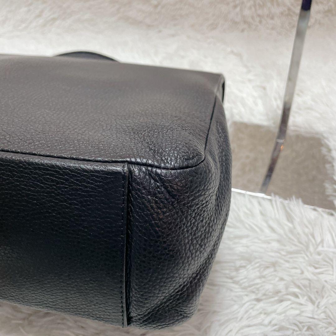 Zanellato ブラック ブリーフケース 金具 メンズ ワンハンドル