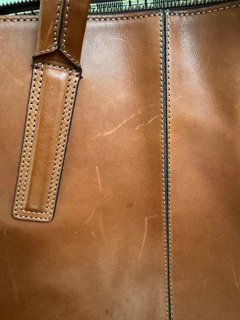 Paul Smith ブラウン 本革　ビジネスバッグ