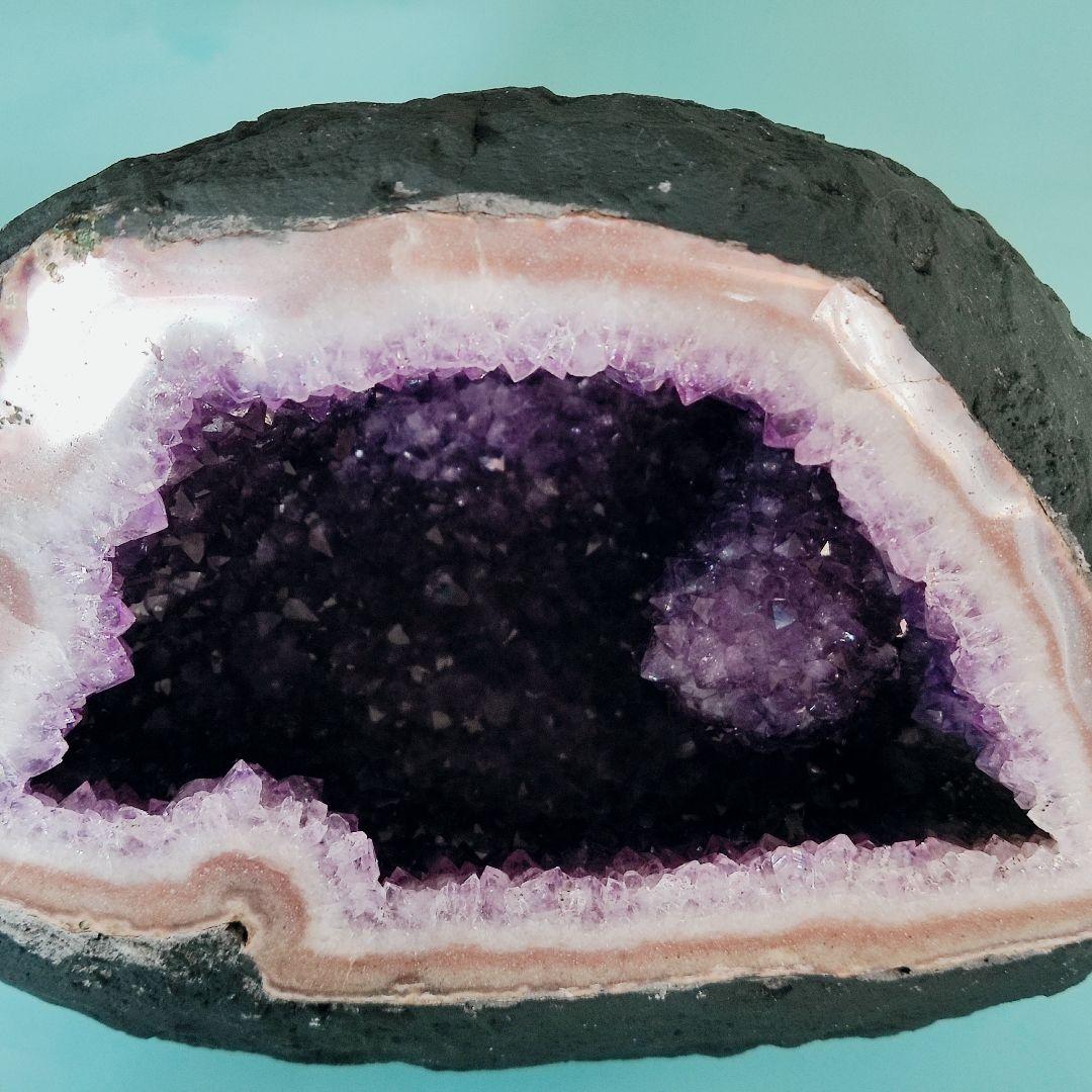 パワーストーン　天然石　アメジスト　ドーム　2.9kg　No.801