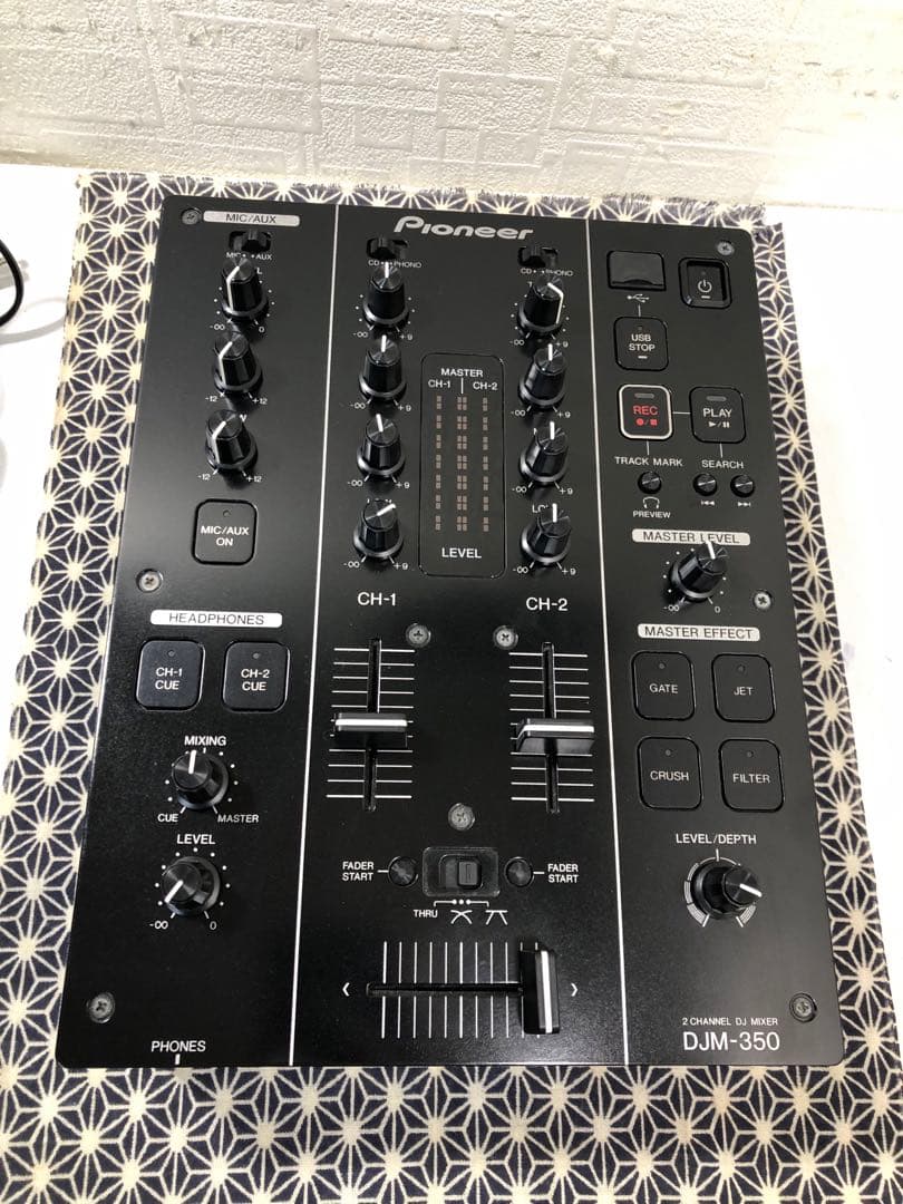pioneer dj パイオニア　DJM-350 メンテナンス