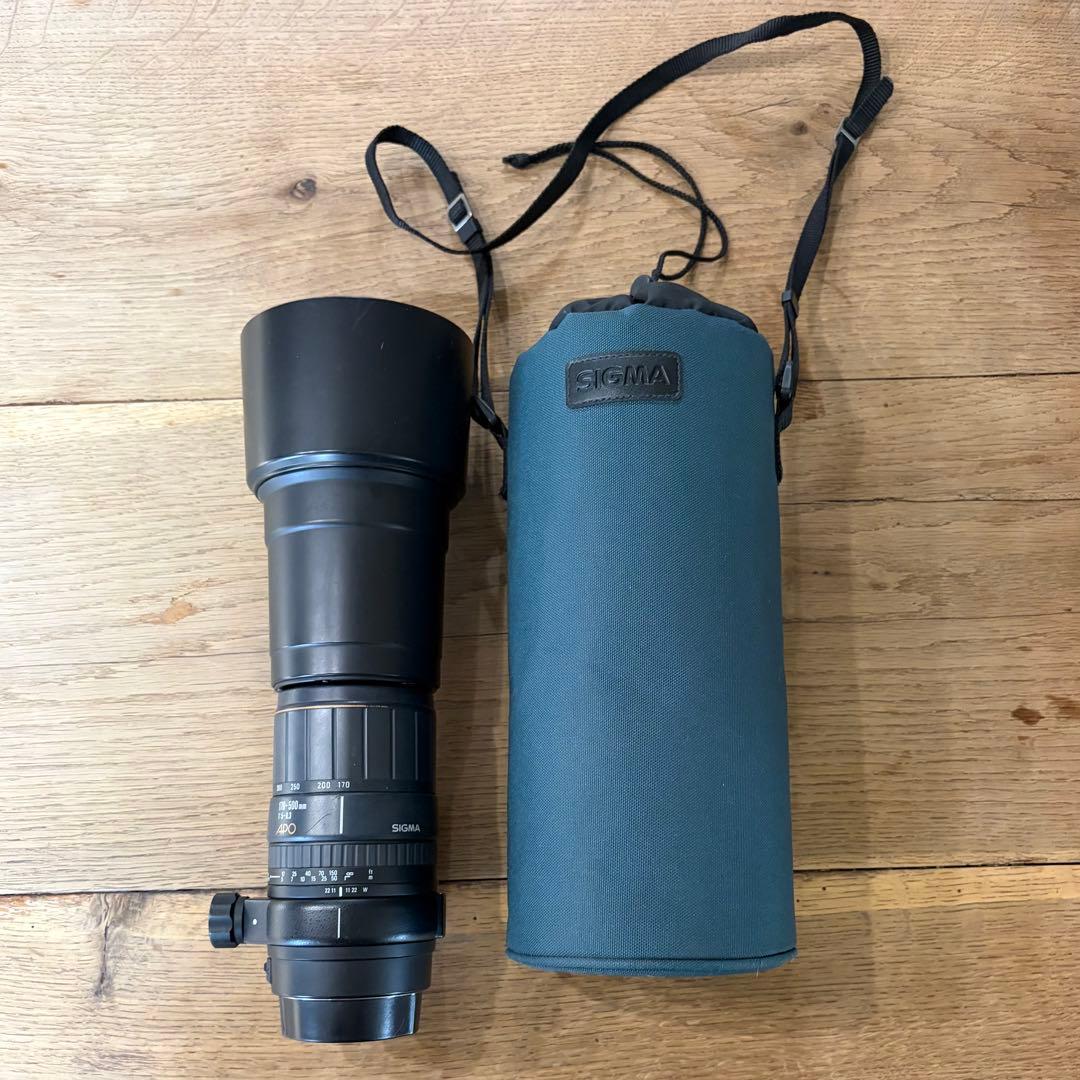 【難あり】 SIGMA APO 170-500mm 　望遠レンズ