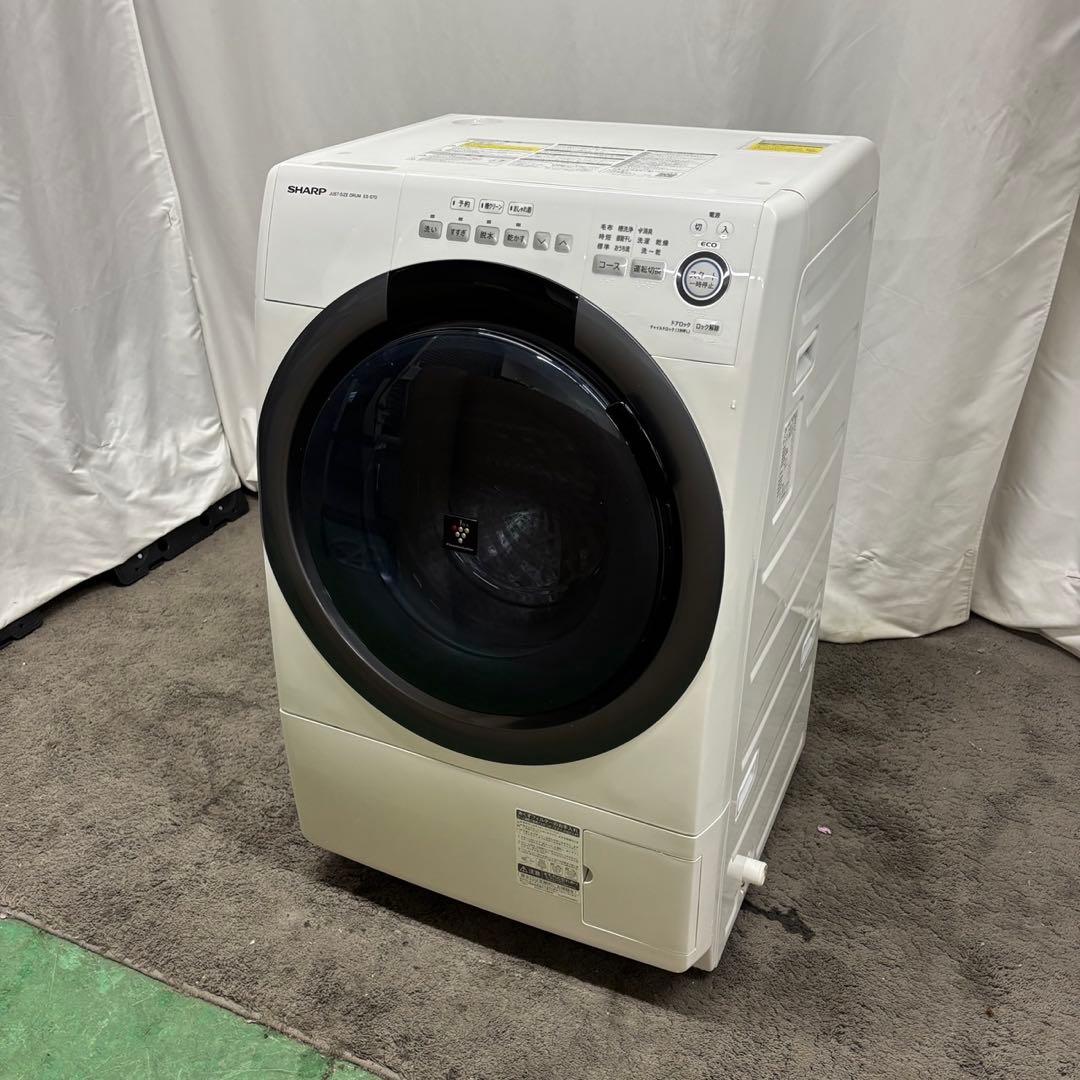 773⭕️設置無料　ドラム式洗濯機　シャープ　7キロ　一人暮らし　安い　乾燥付き
