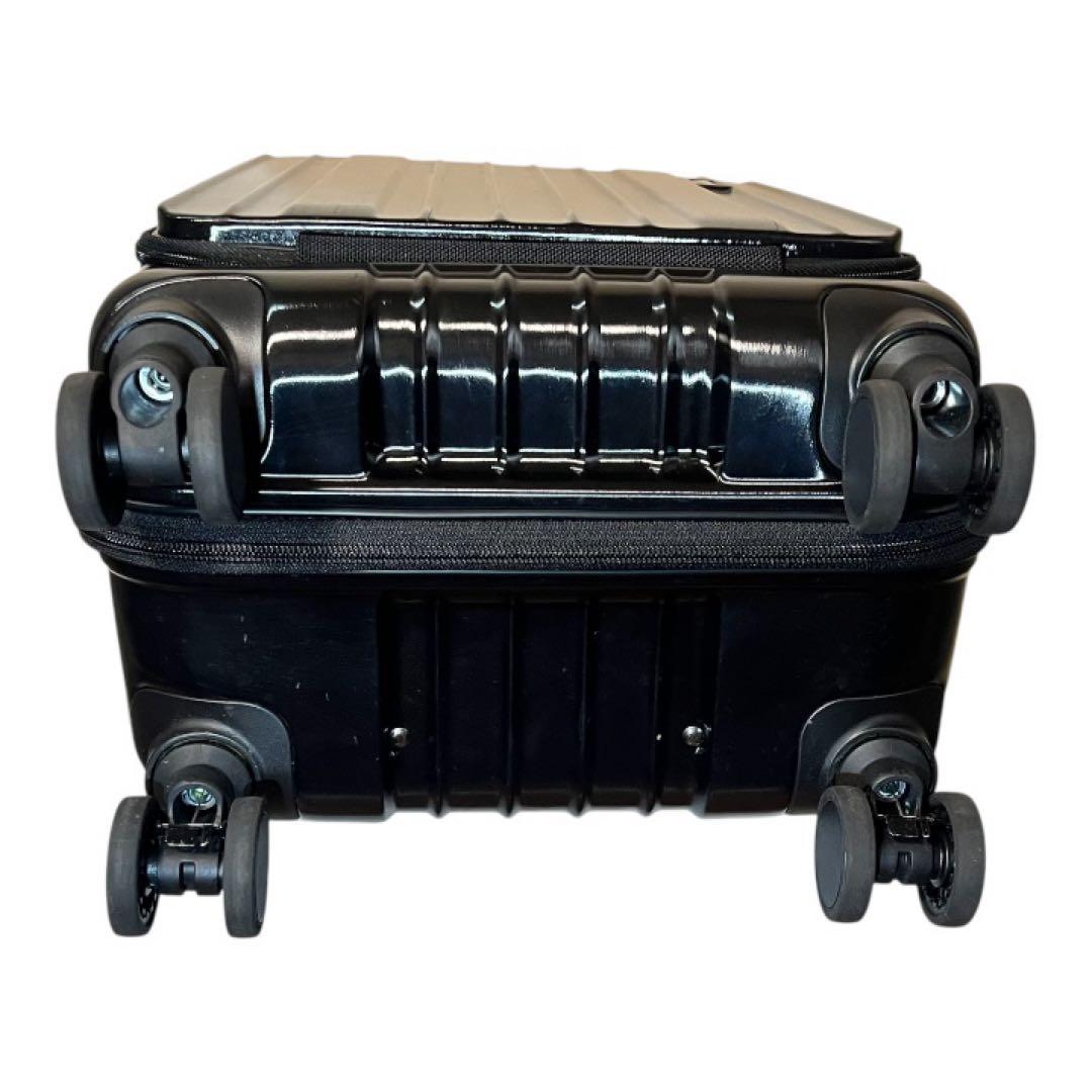 BERMAS バーマス 34L４輪キャリー　キャスターロック　ドリンクホルダー付