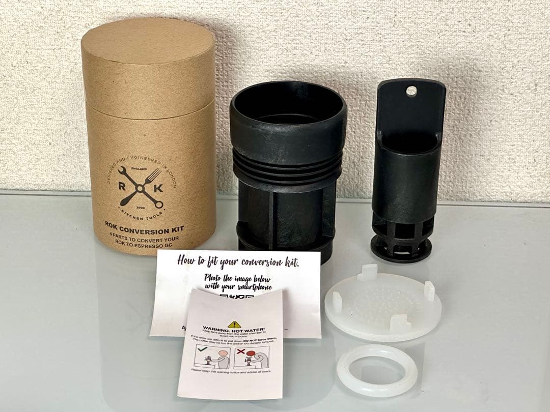 ROK エスプレッソメーカー GCにアップグレード可♪ 中古 おまけ多数