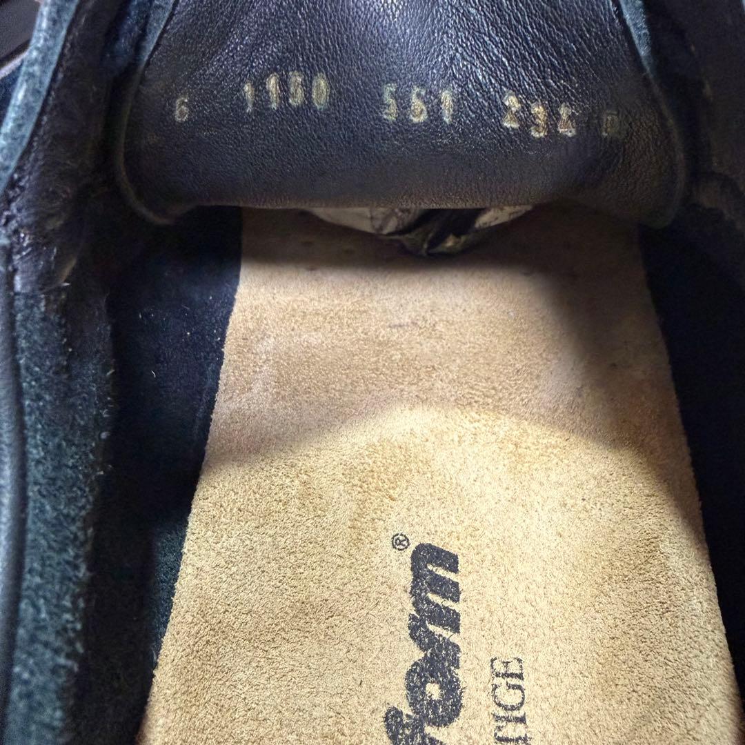 ヤコフォーム コンフォート レザーシューズ ブラック 外反母趾