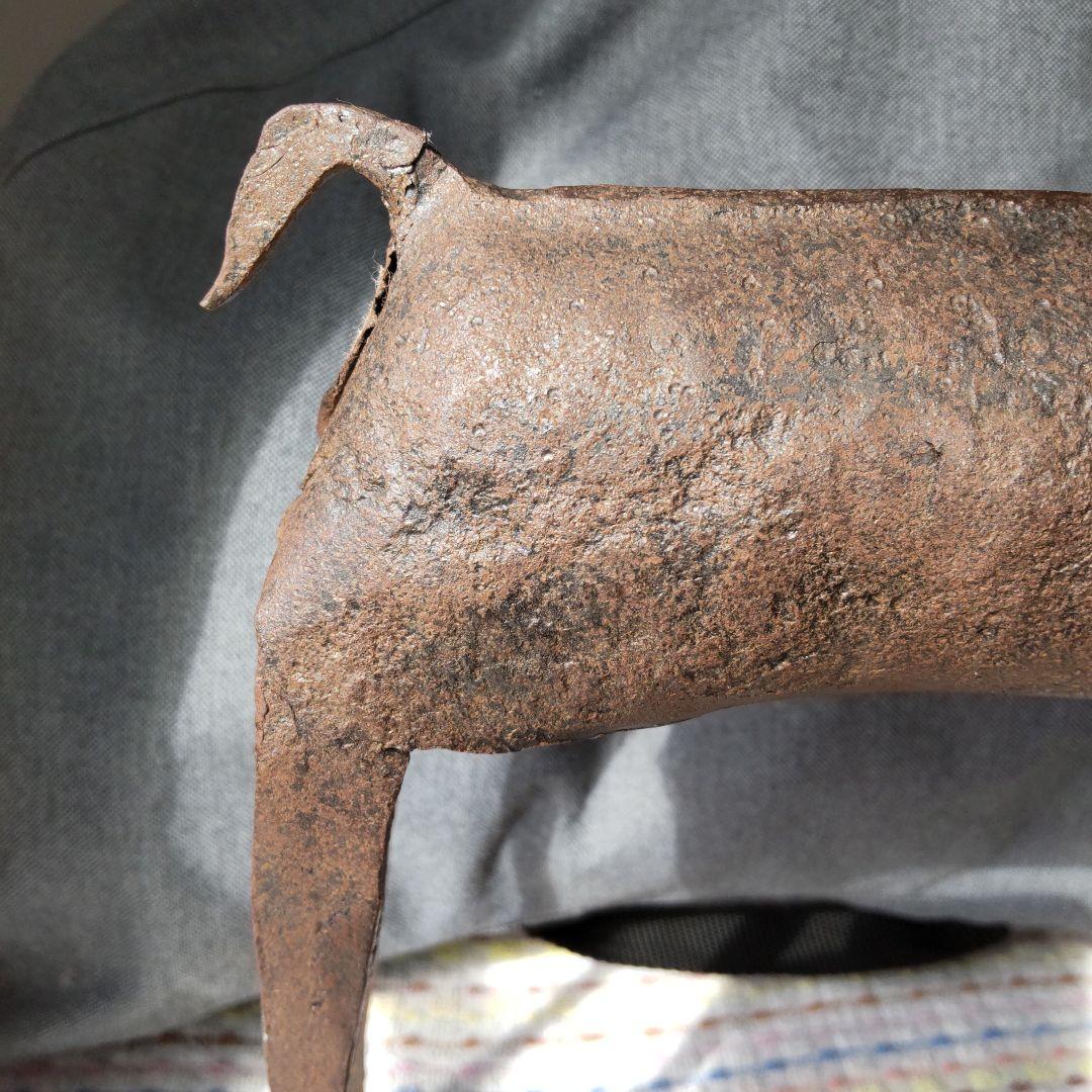 ヴィンテージ！北欧アイアンオブジェ！ハンドメイド大型トナカイ！美品！