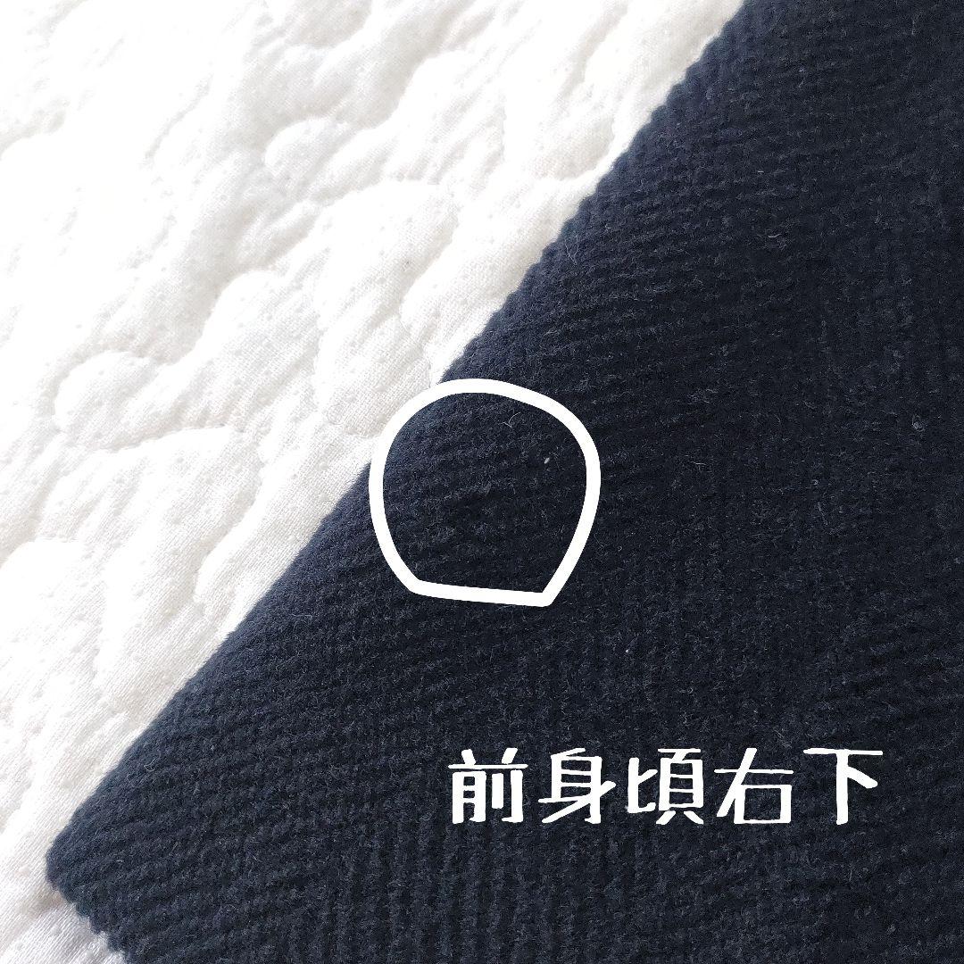 グローバーオール　英国製ダッフルコート　ヘリンボーン　ネイビー　L相当