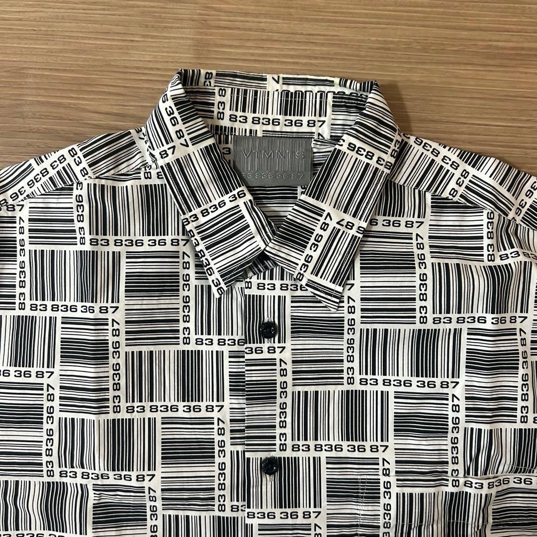 ヴェトモンVETEMENTS バーコードモノグラム　シャツ　XSサイズ　美品